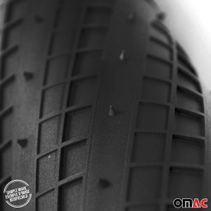 Hyundai Tucson Floor Mats - Omac - Rubber TPE - Black - '16-'18